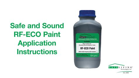 emf shielding paint instructions